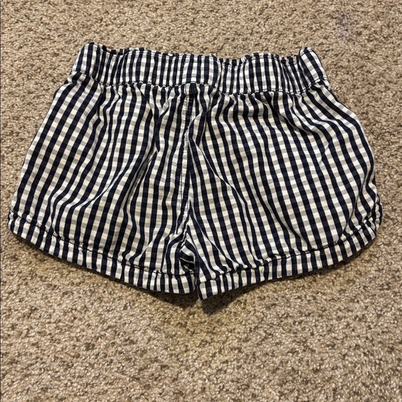Gap Kids 100% Cotton Blue and White Gingham Shorts Size 6-7 | classic | casual - Picture 3 of 5